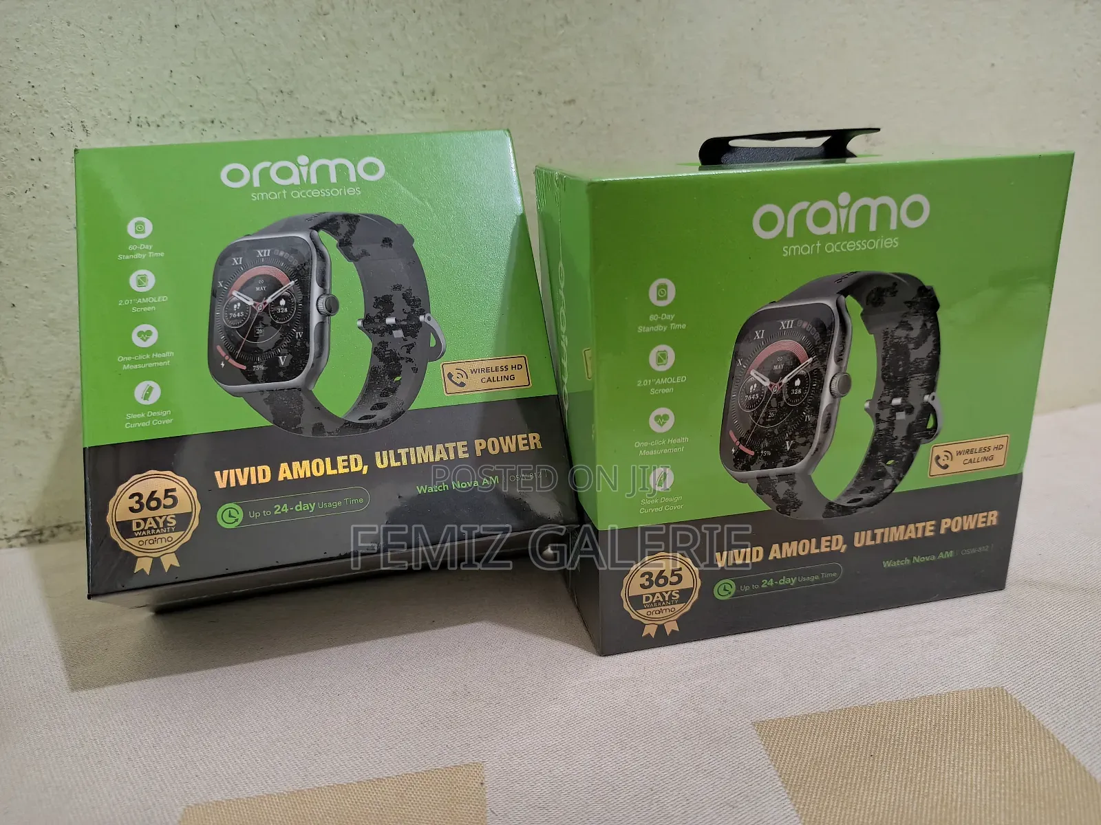Oraimo Watch Nova Am 2.01" Amoled Screen Curved