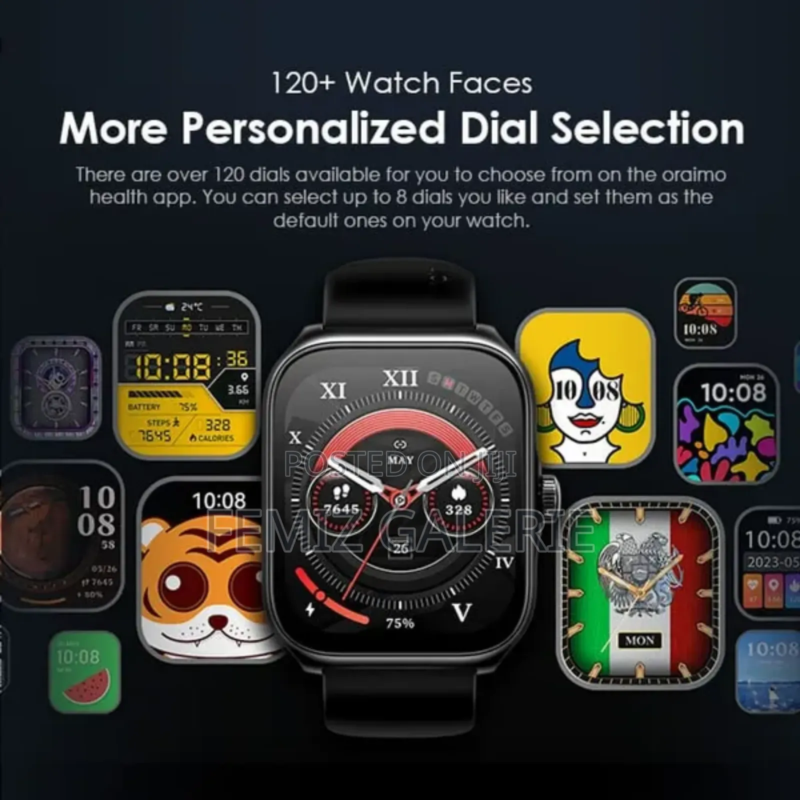 Oraimo Watch Nova Am 2.01" Amoled Screen Curved