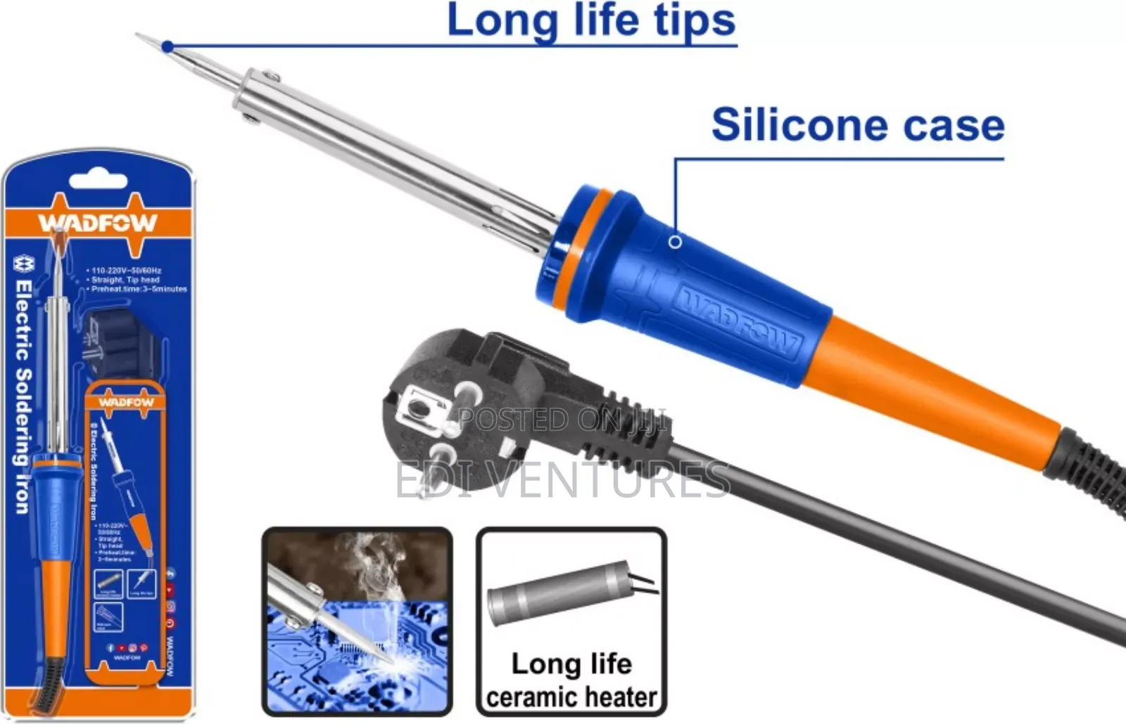 Wadfow 100W Soldering Iron