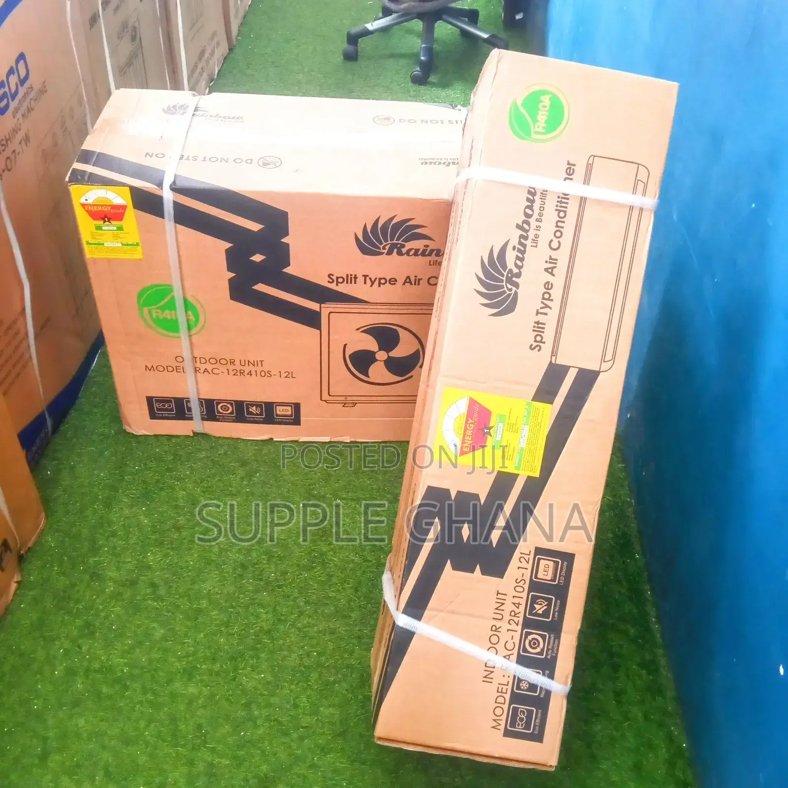 Complete 1.5hp Rainbow Air Conditioner Indoor and Outdoor 
