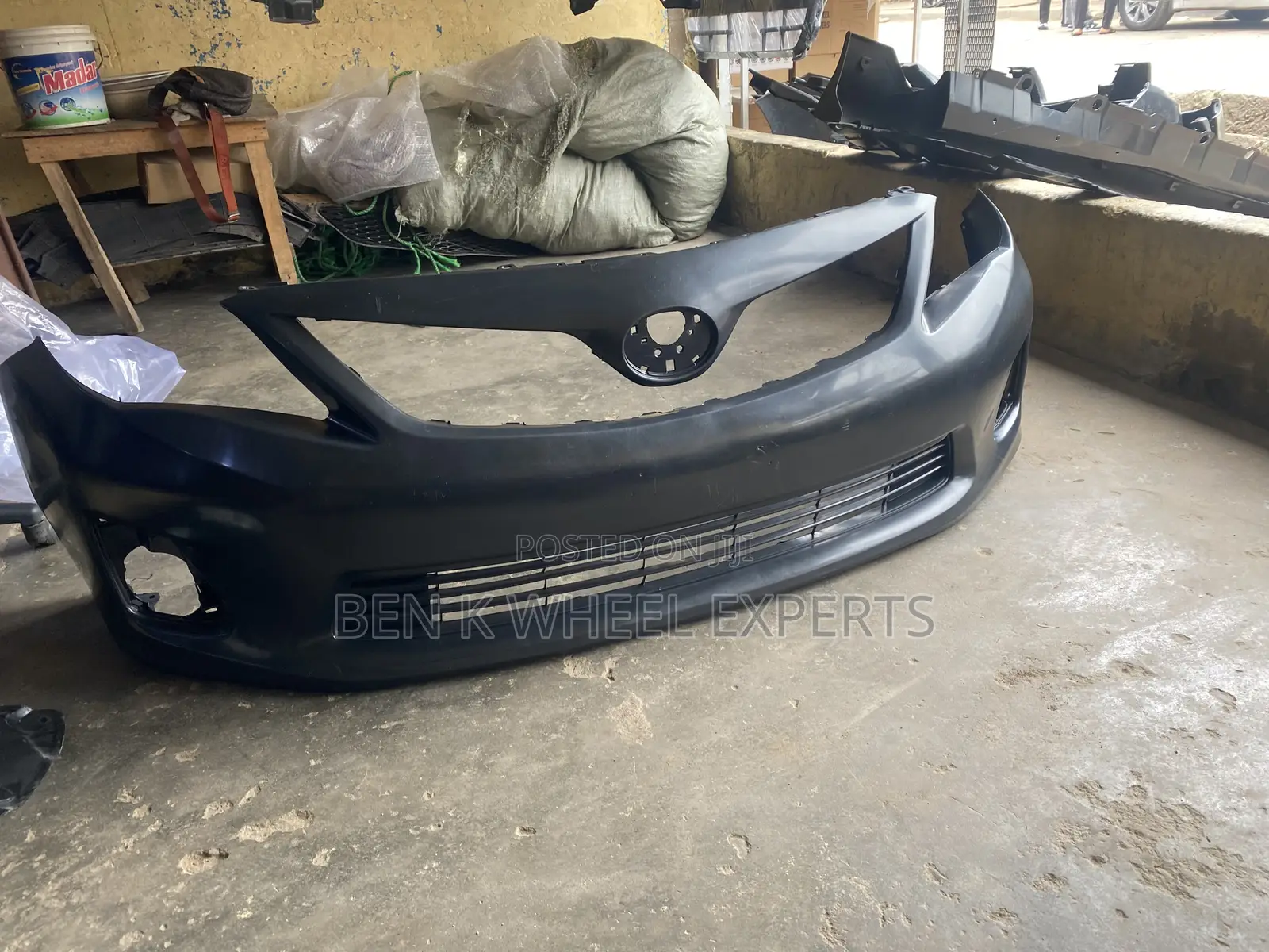 Toyota Corolla 2009-13 Front Bumper With Down Grille