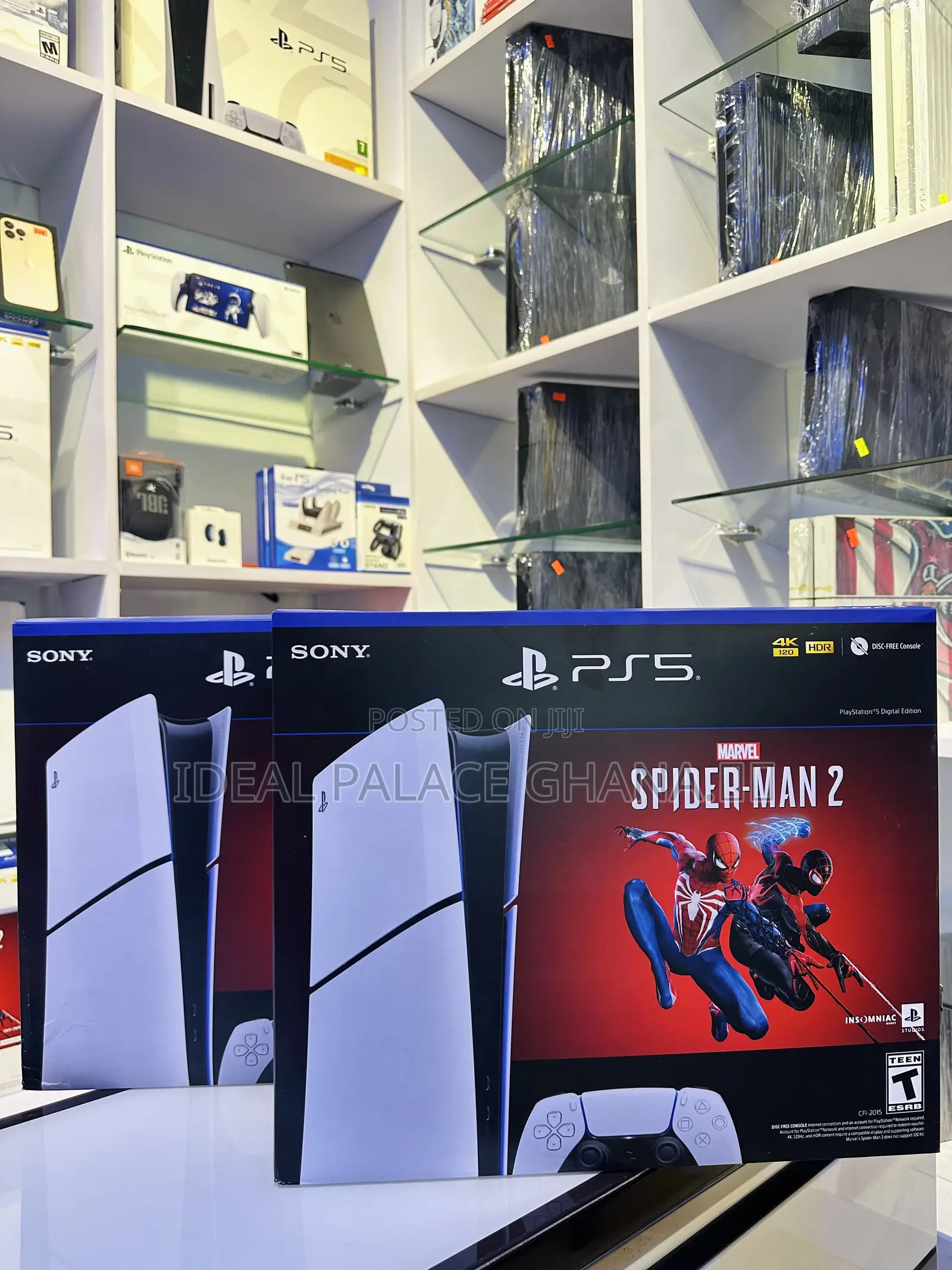 Brand New Ps5 Slim Digital. Limited Spider-Man Edition