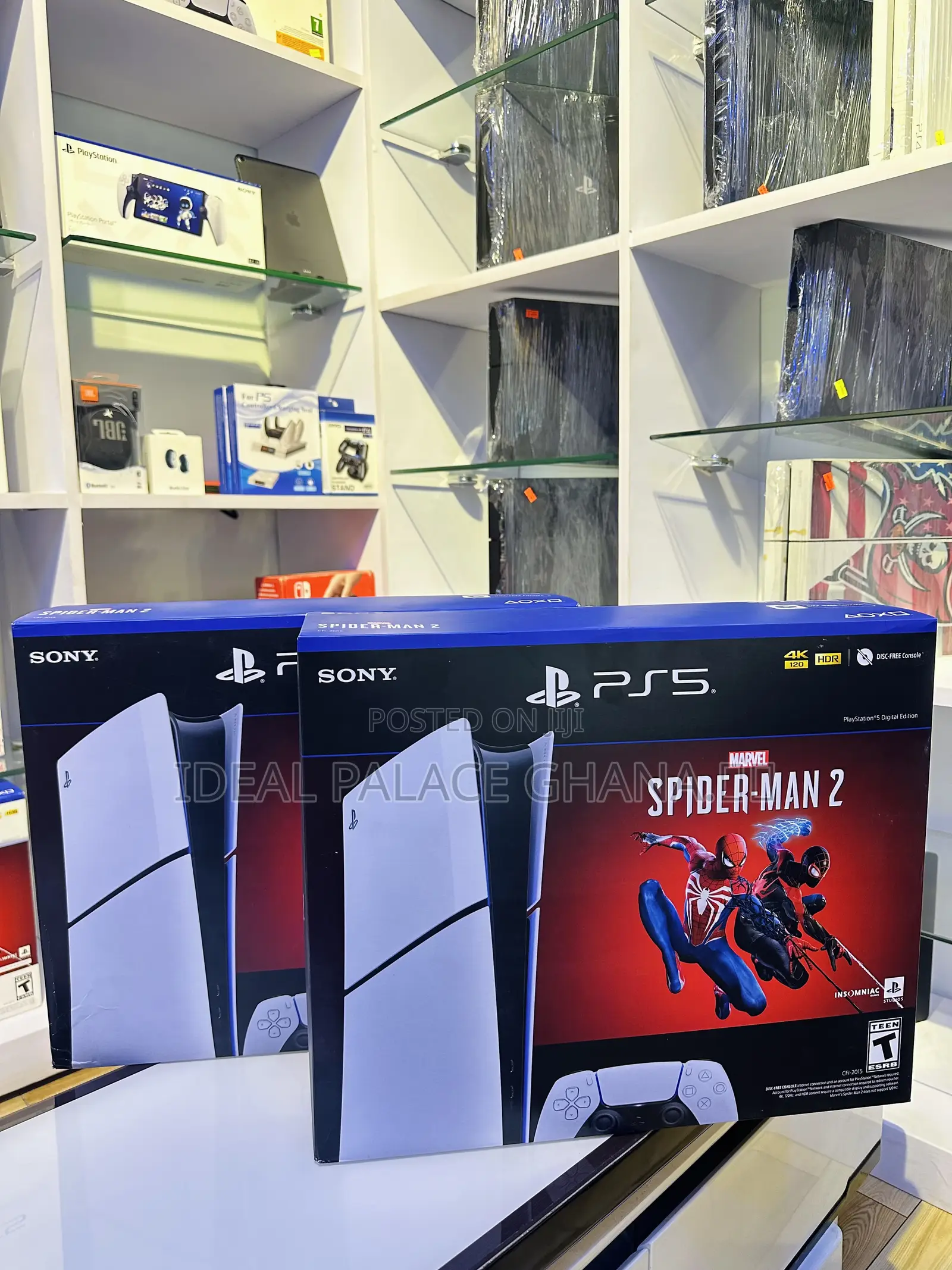 Brand New Ps5 Slim Digital. Limited Spider-Man Edition