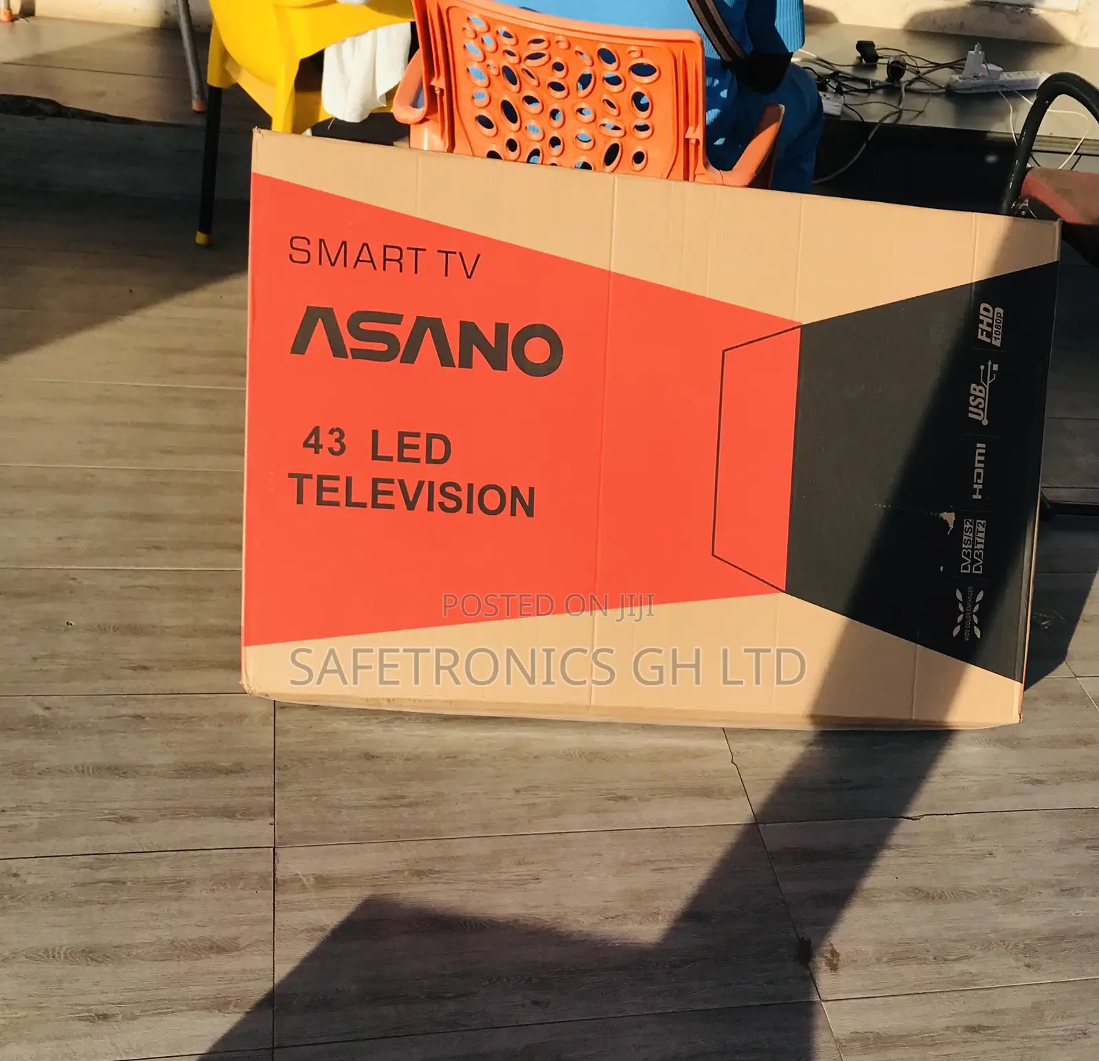 Fabulous Smart Black 43 Inch Led Asano Tv 