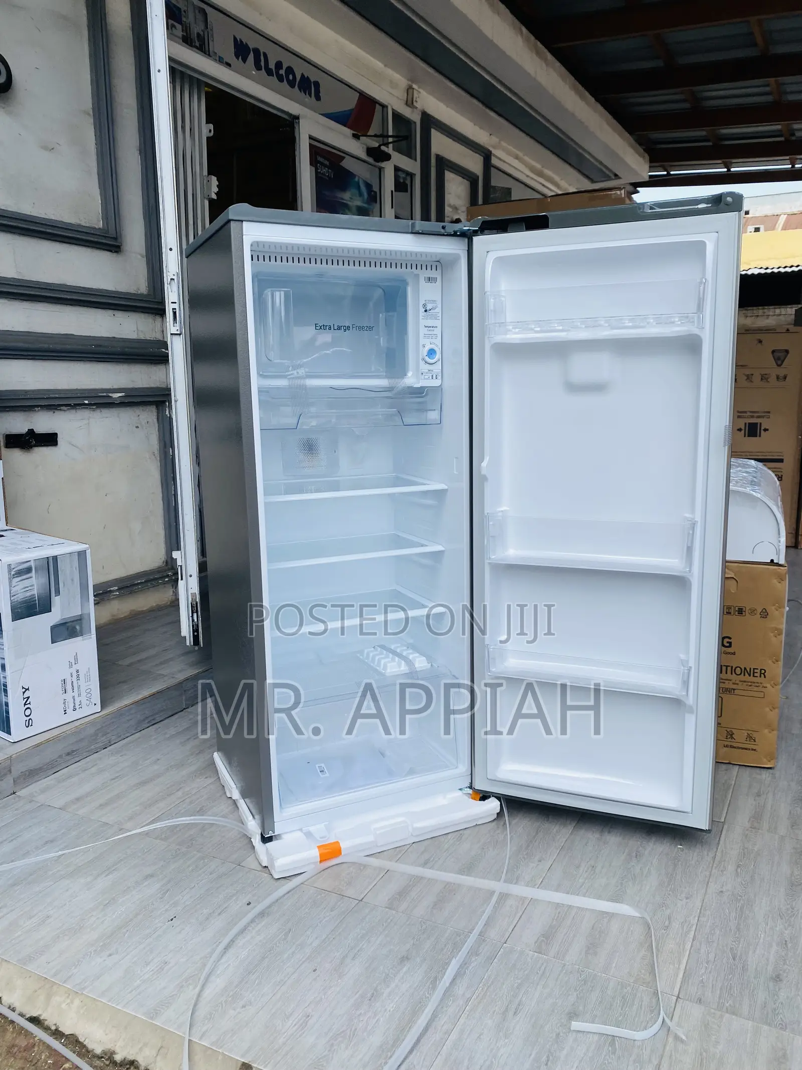 Original LG GN-Y331SLS Single Door Top Freezer Fridge.