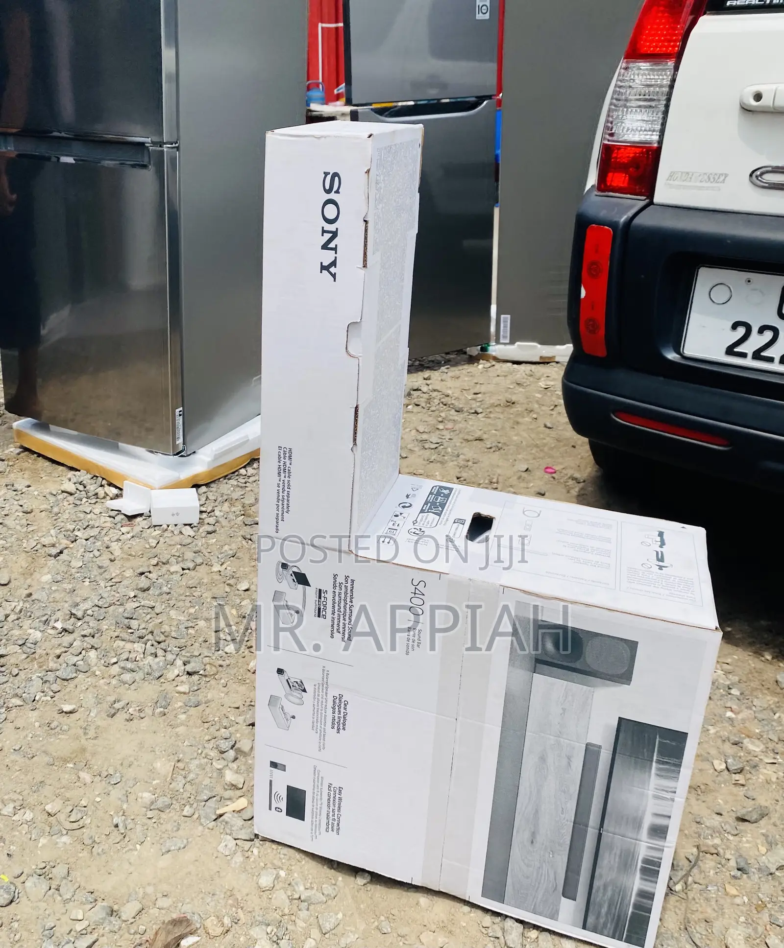 Sony HT-S400 2.1ch SoundbarWith Powerful Wireless Subwoofer