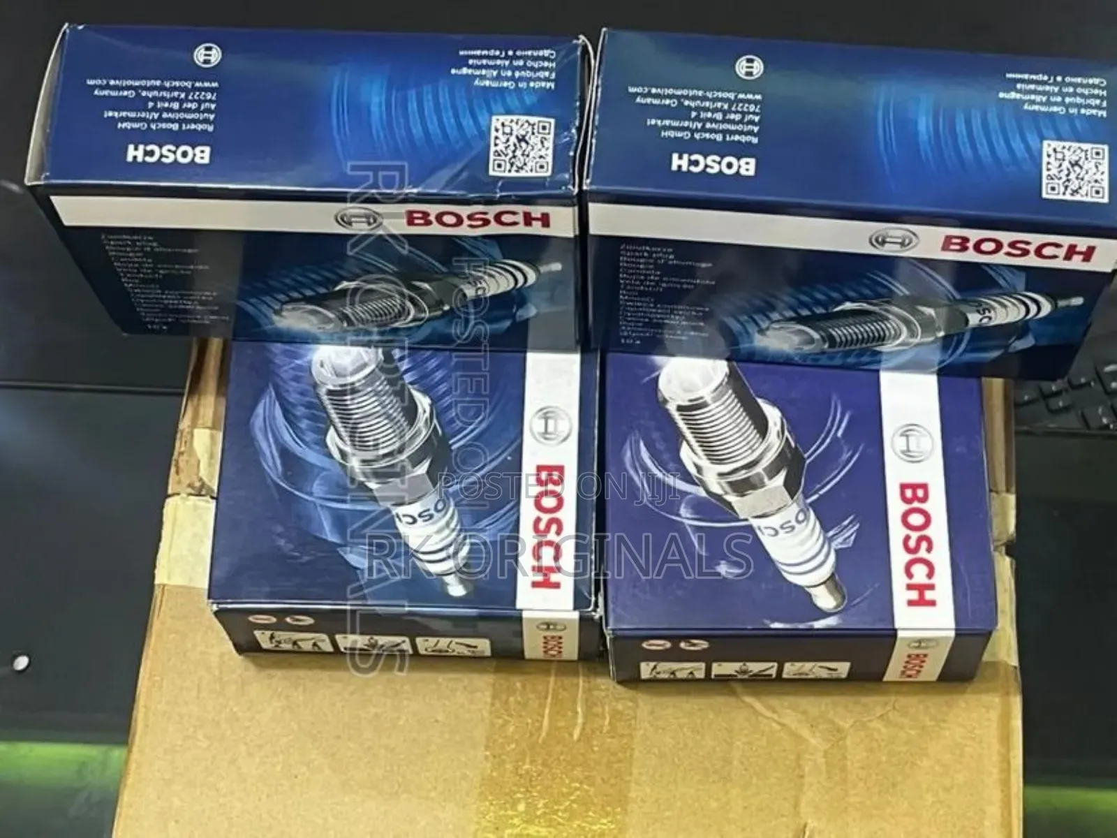 Bosch Yr7mpp33 X4pcs 16"14 Long Thread Spark Plugs Germany