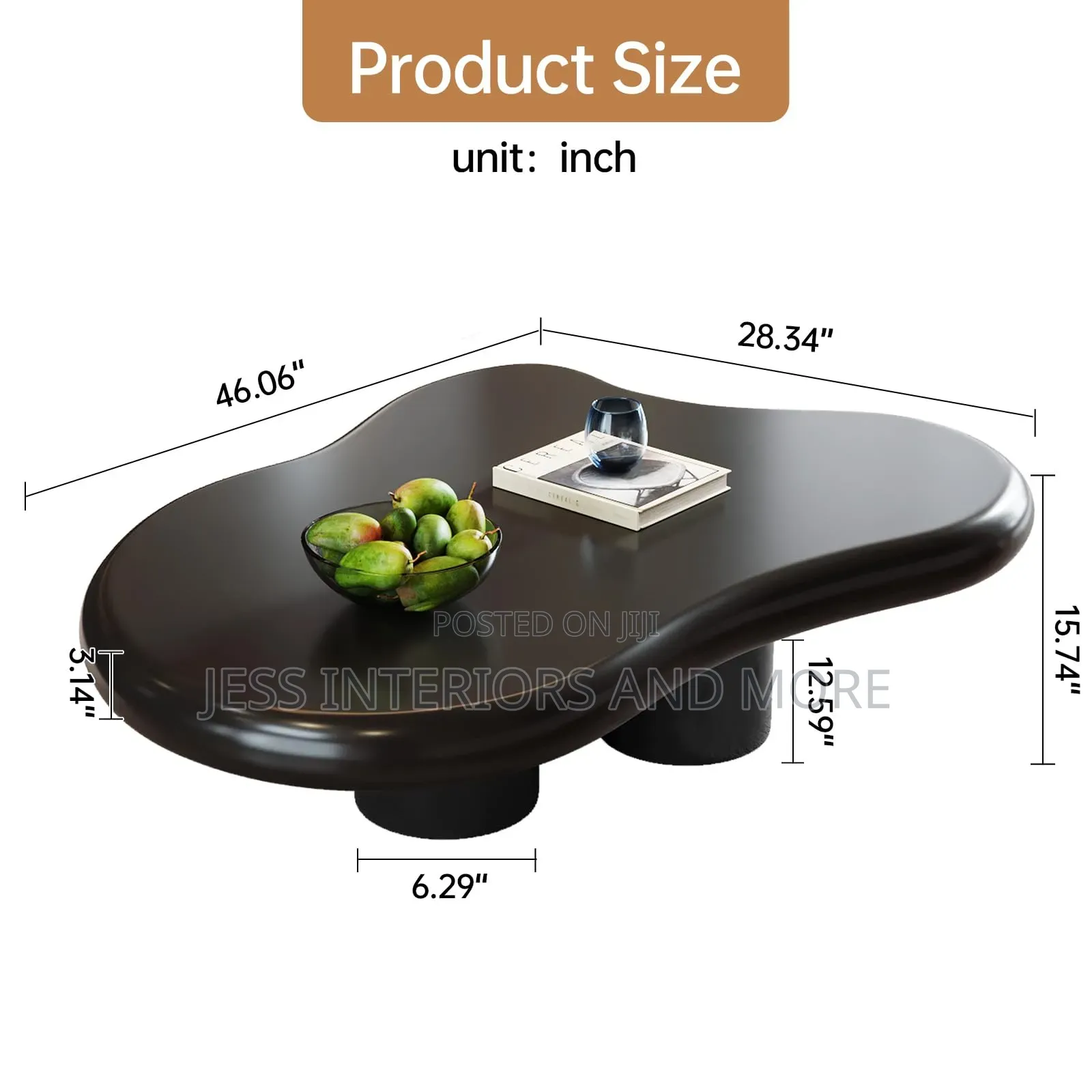 Black Cloud Coffee Table,