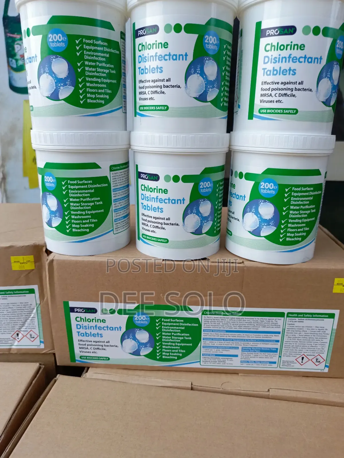 Chlorine Water Purification Tablets
