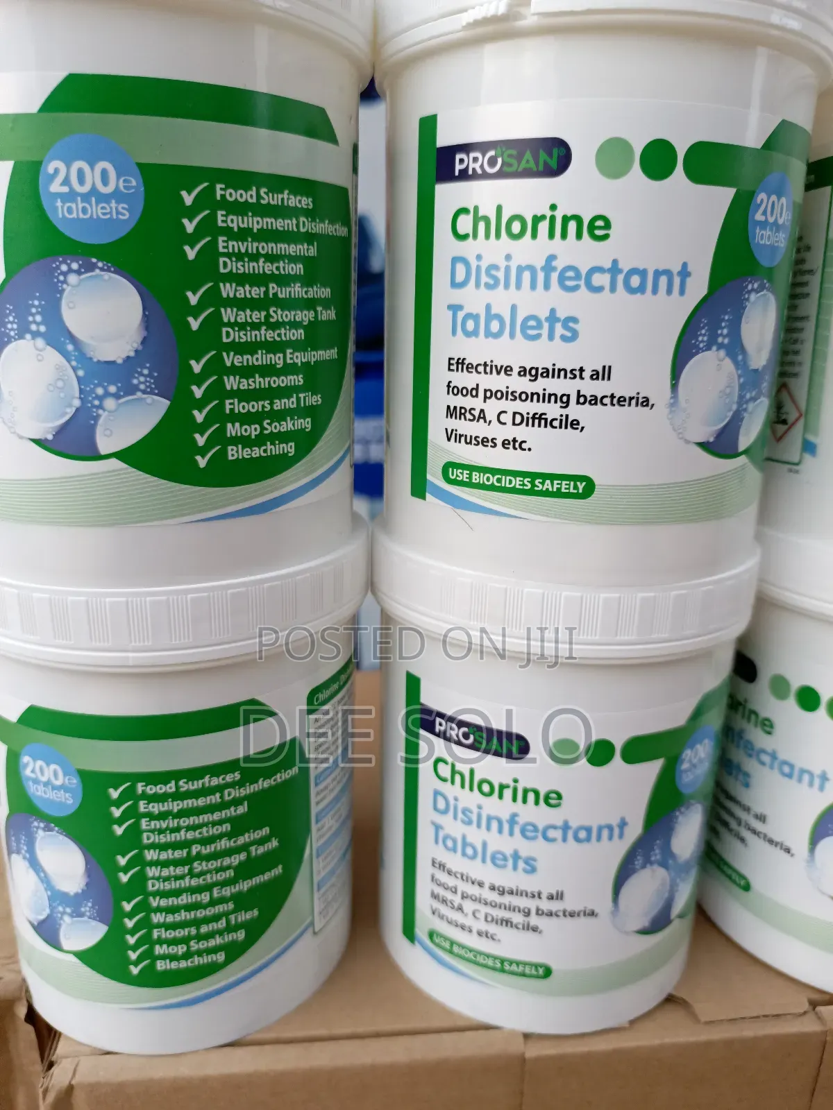 Chlorine Water Purification Tablets