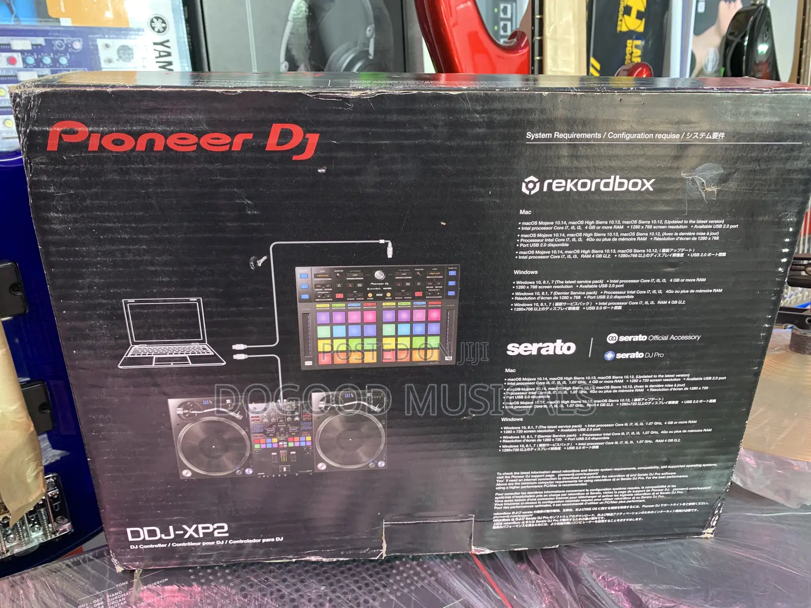 Pioneer DDJ-XP2 DJ Controller for Rekordbox Serato DJ Pro