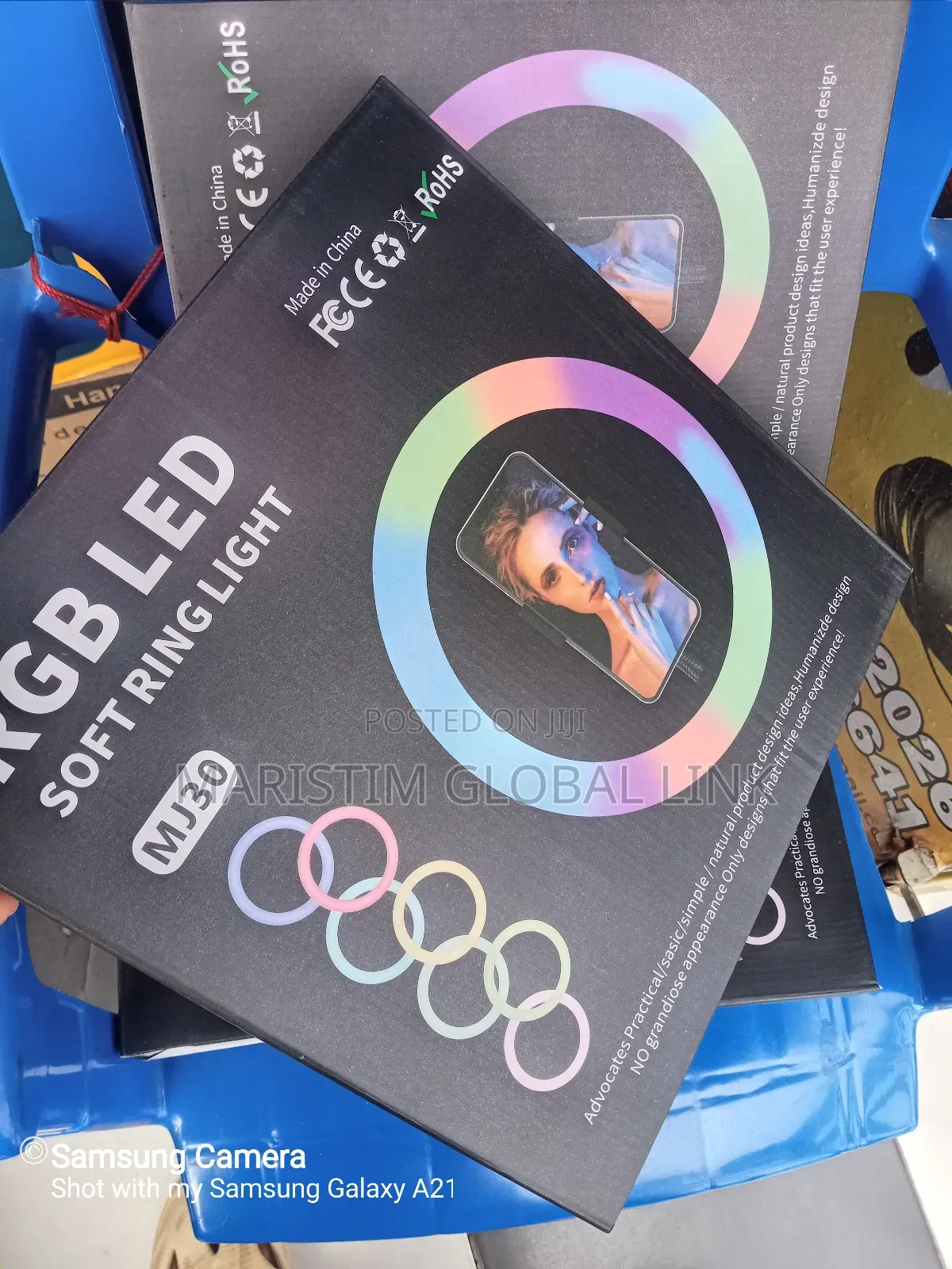 12" RGB Led Soft Ring Light Mj30