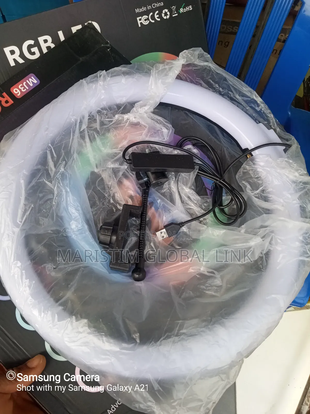 14" RGB Led Soft Ring Light Mj36
