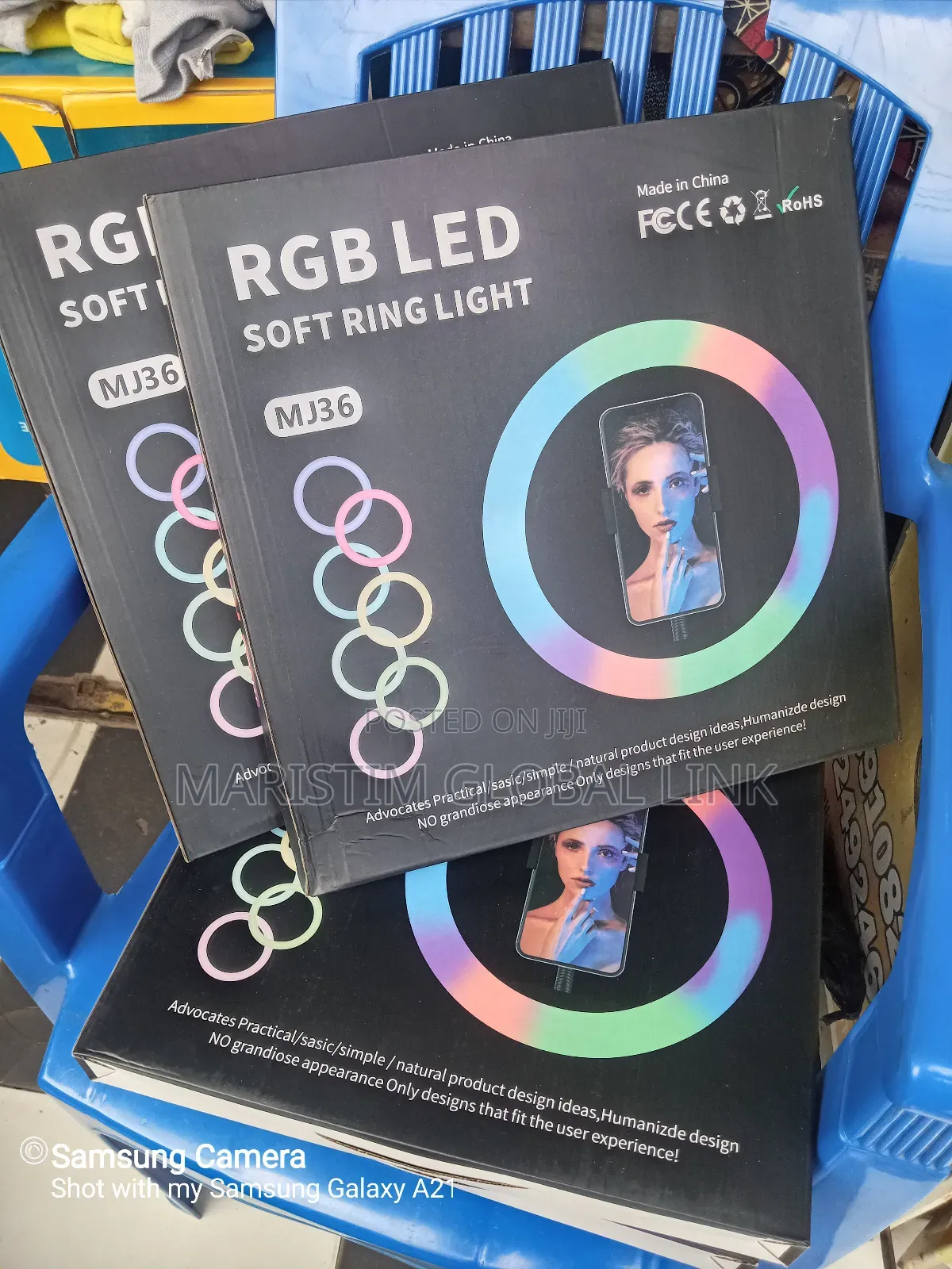 14" RGB Led Soft Ring Light Mj36