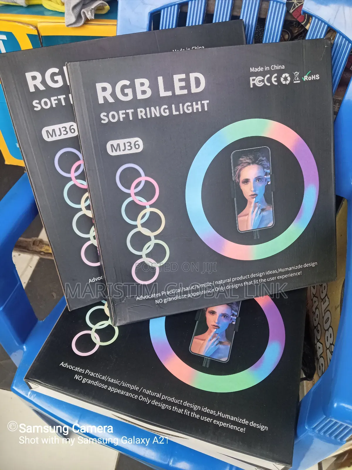 14" RGB Led Soft Ring Light Mj36