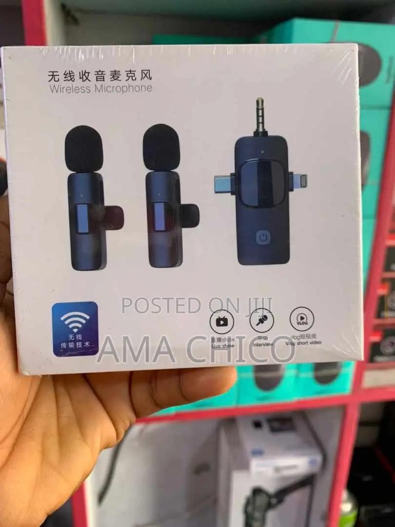 3 in 1 Microphone for Phones and Camera