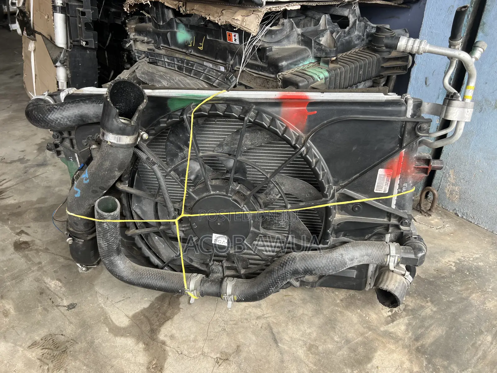 Hyundai Elantra Radiator Turbo Type-2017-2020