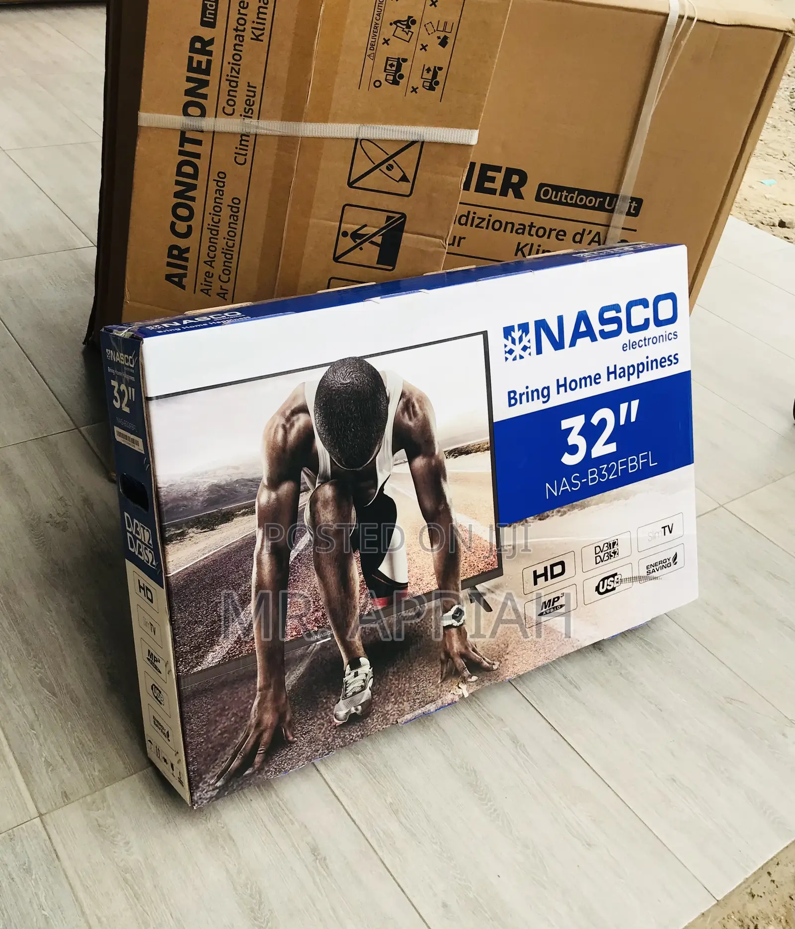 Check Out Quality Nasco 32 New Frameless Satellite Tv.