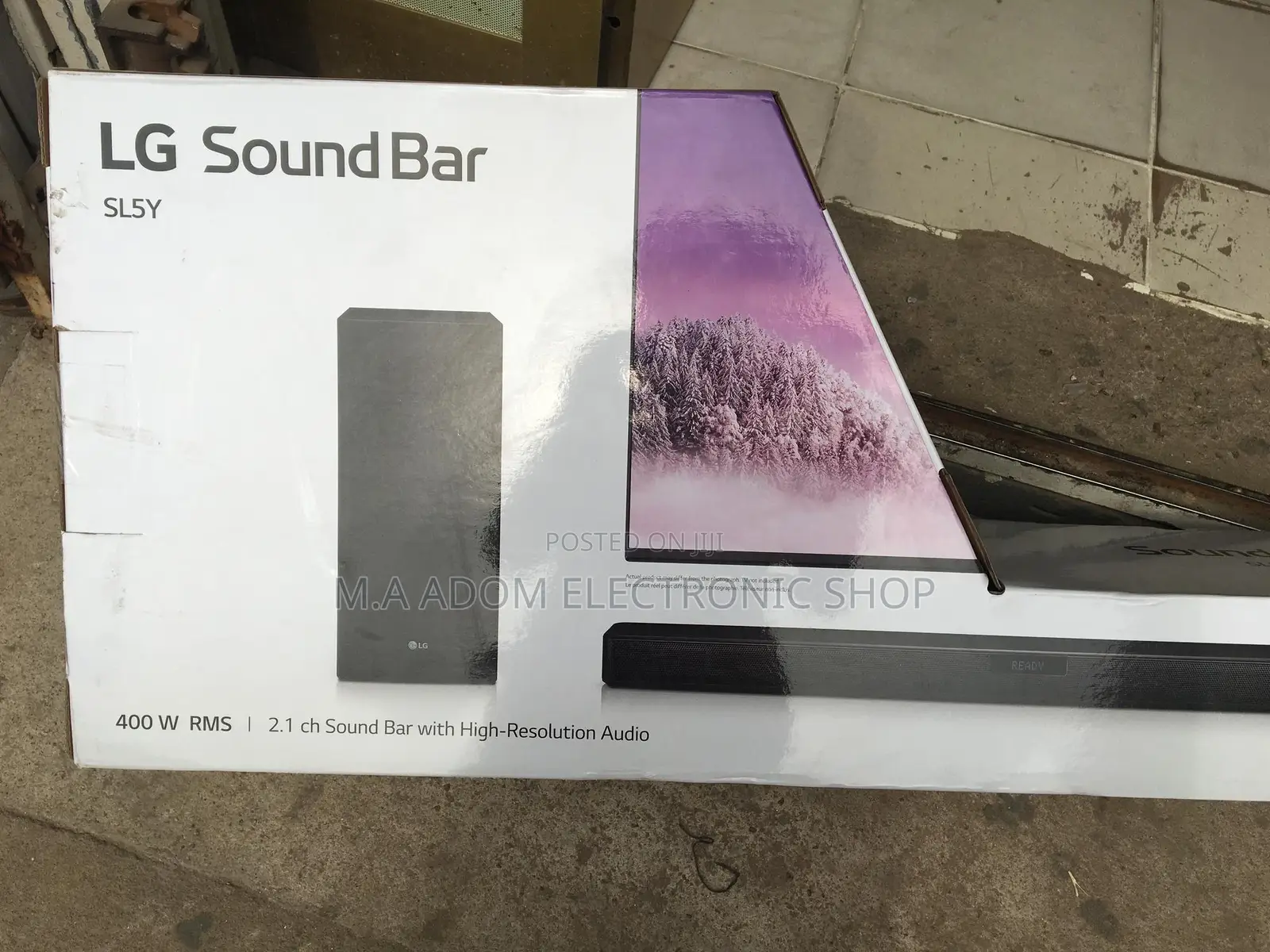 New Lg 400watts 2.1ch Wireless Sound Bar