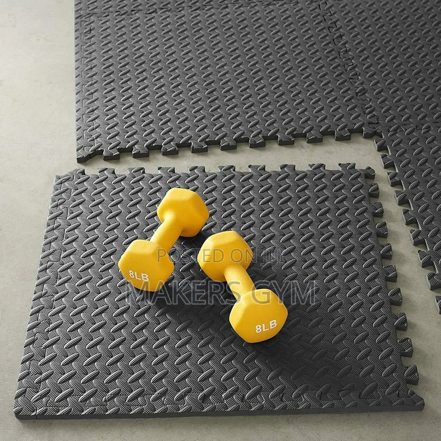 Gym Flooring Interlocking Tiles Floor Mats