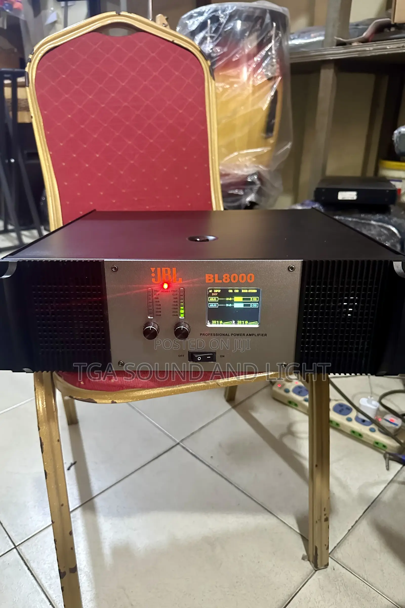 Jbl Bl8000 2 Channels Power Amplifier