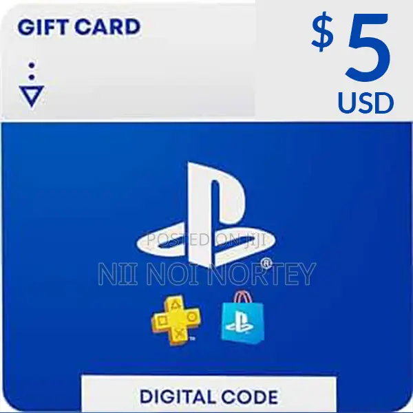 $5 Playstation Gift Card