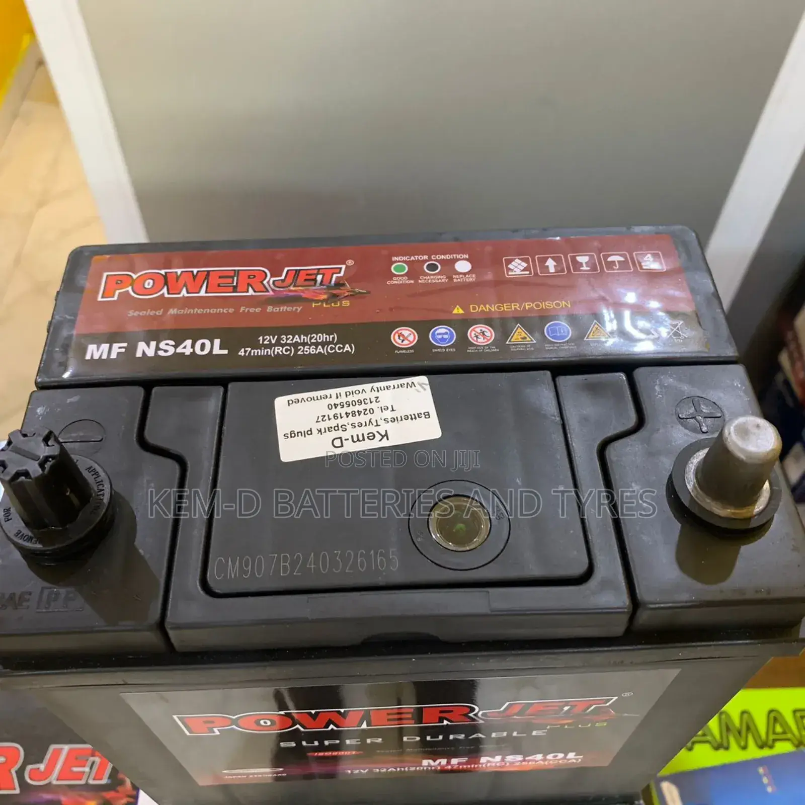 Battery for Kia Picanto / Morning - Small Terminal