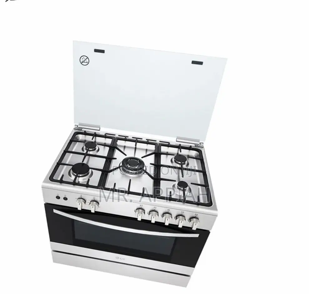 Sleek Designed LG FA415RMA 5 Gas Burner(900mm).