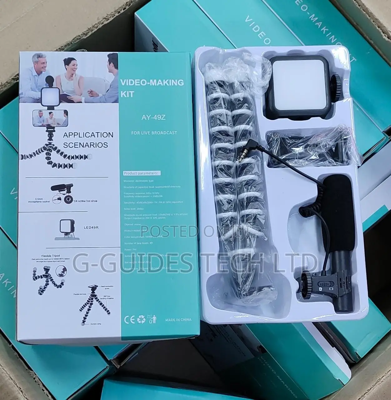 Ay-49z Video Making Kit, Ay-49z Vlogging Kit