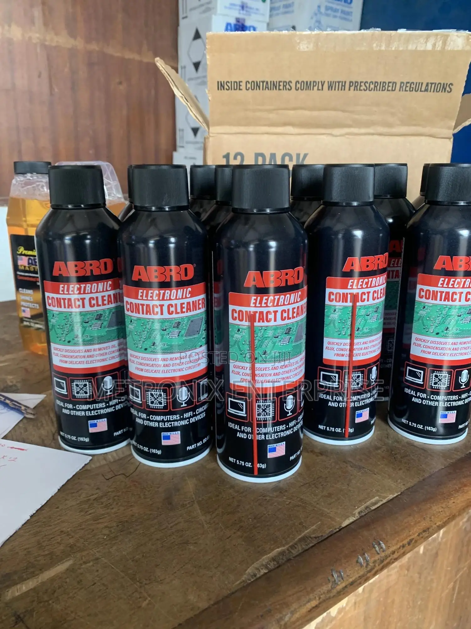 Electronic Contact Cleaner,(ABRO USA)