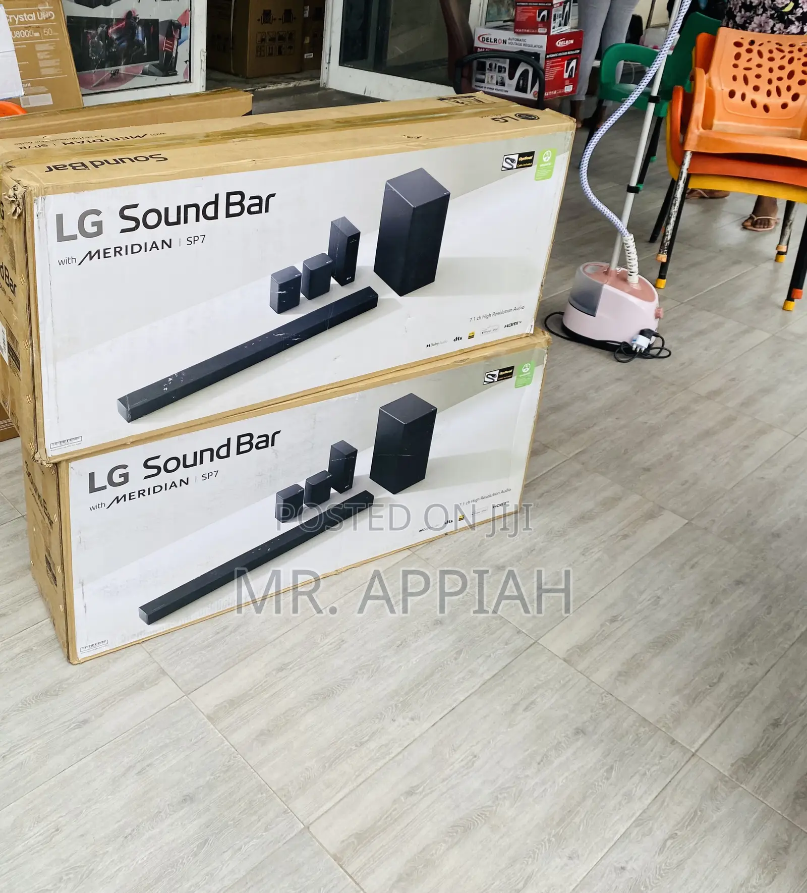Durable Lg Sp7r Bluetooth Sound Bar System(Black).