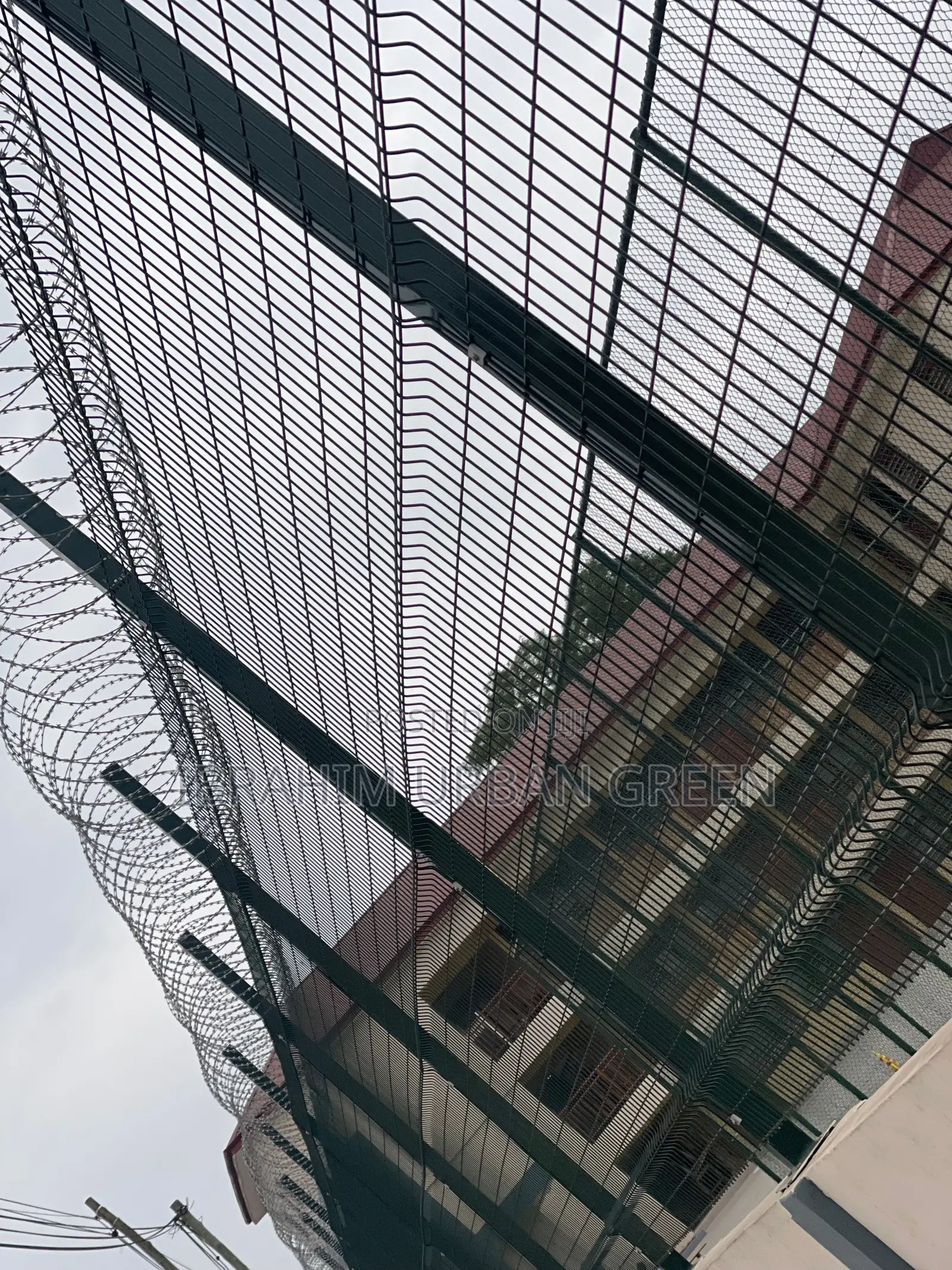 Green Panel Mesh Coated 4mm