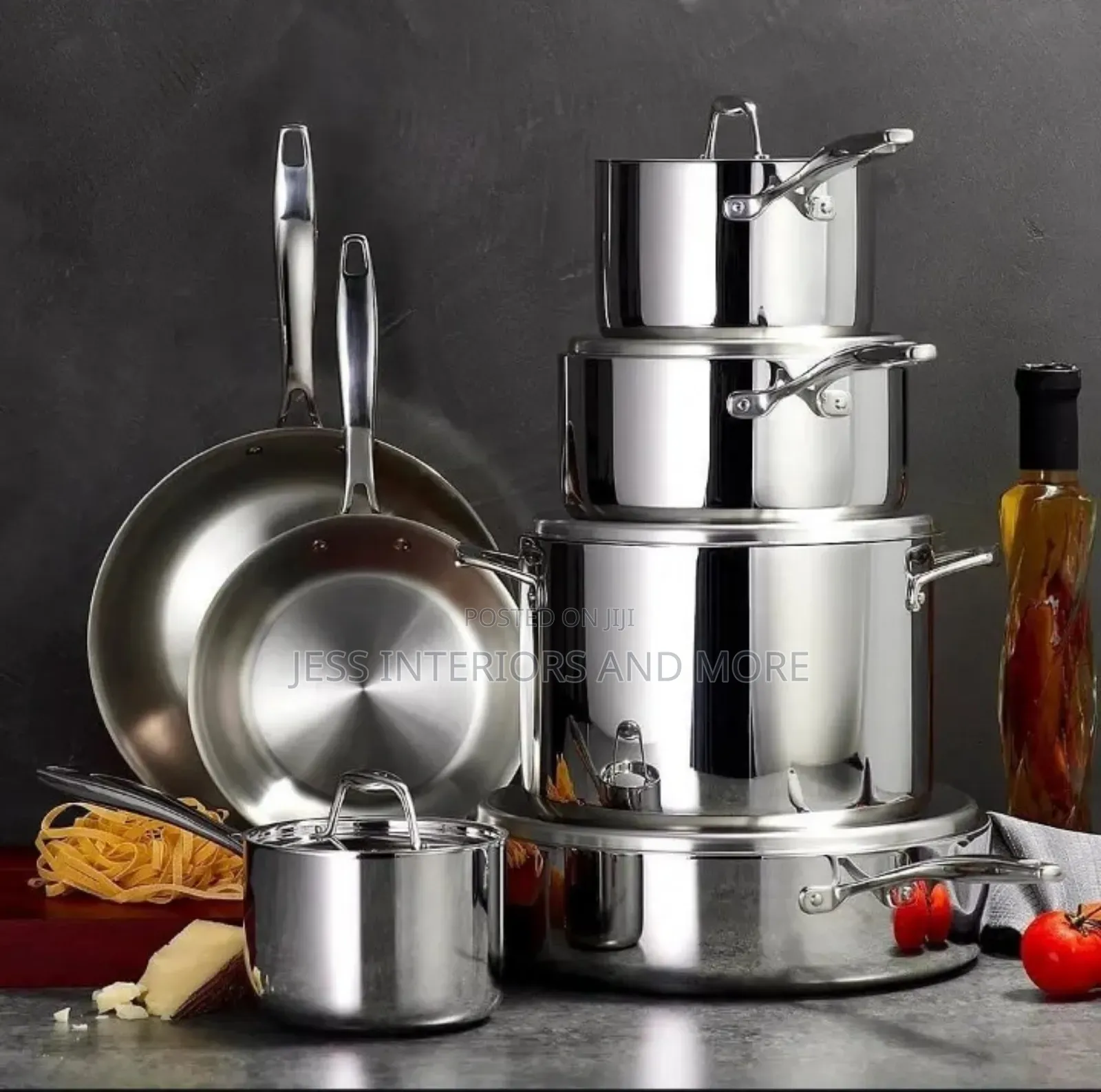 Tramontina 12piece Tri-ply Clad Stainless Steel Cookware Set