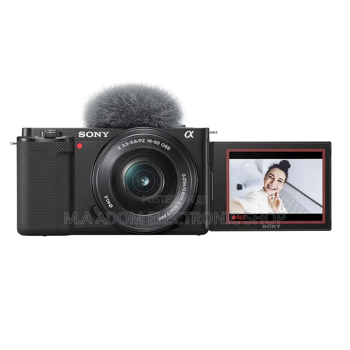 Sony Zv -E10 Camera With 16-50mm Lens