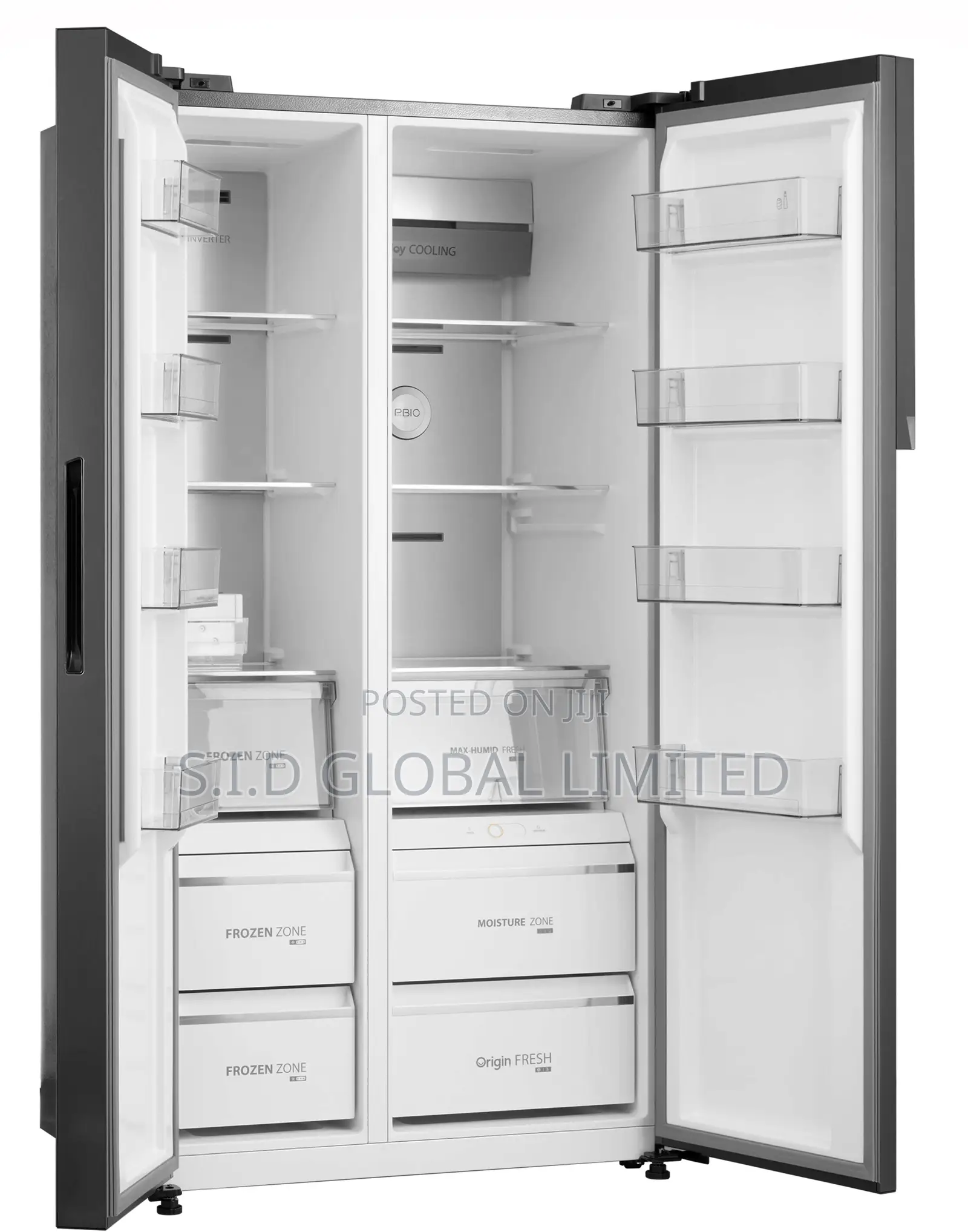 Brand New Nasco 400ltr Side by Side Refrigerator