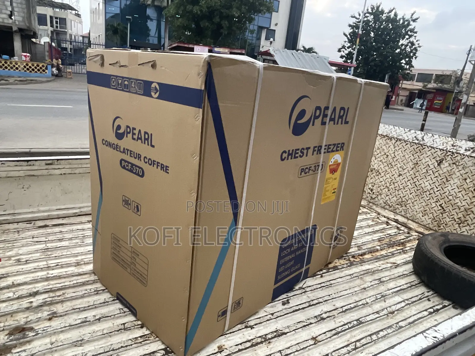 Inbuilt Stabilizer Pearl 290liters Single Door Chest Freezer