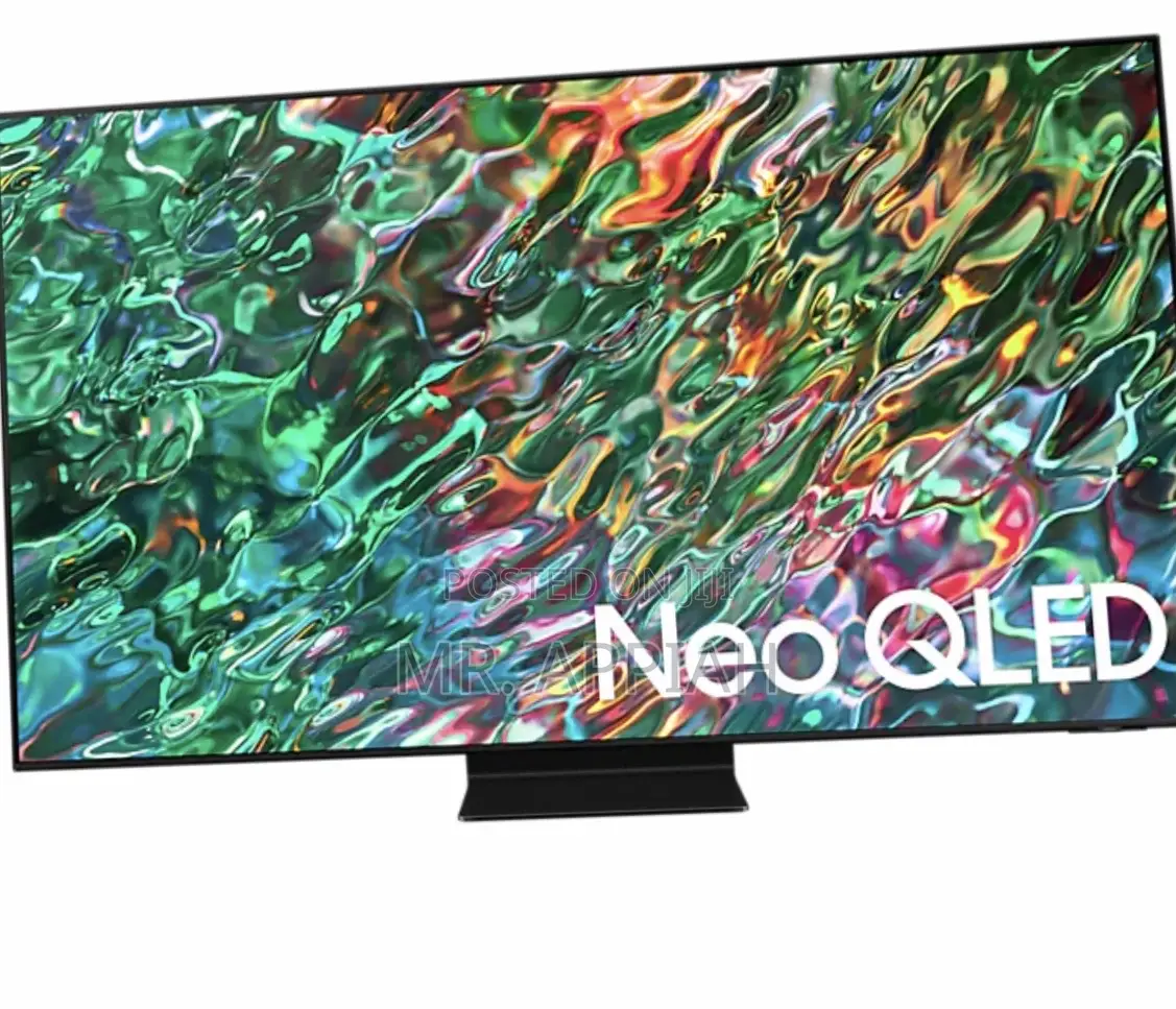 Sleek Samsung 55QN90B 55” Qled Smart Television.