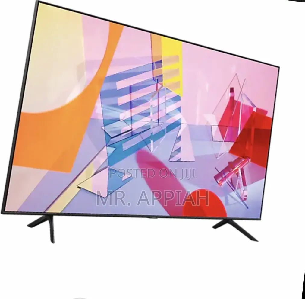 Sleek Samsung 85q60c 85 Inch Qled Smart Television,Black