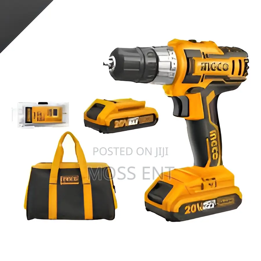 L-I Cordless Drill 20v With Bag - Cdli20025