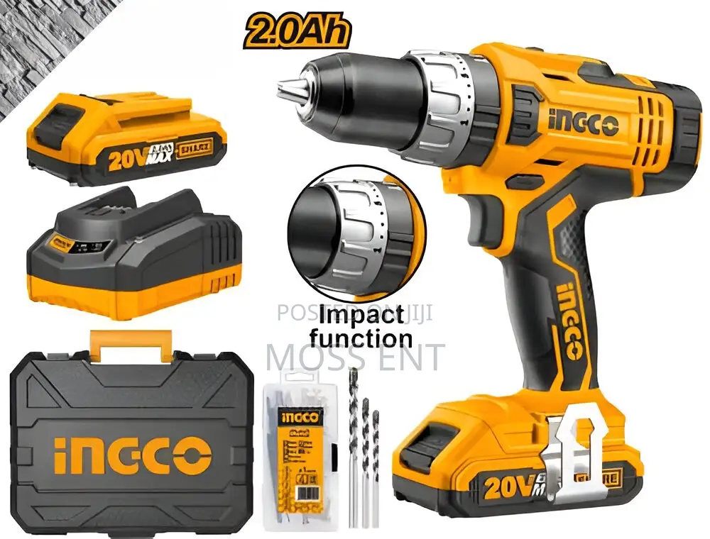 L-I Impact Drill 20v With BMC - Cidli2003