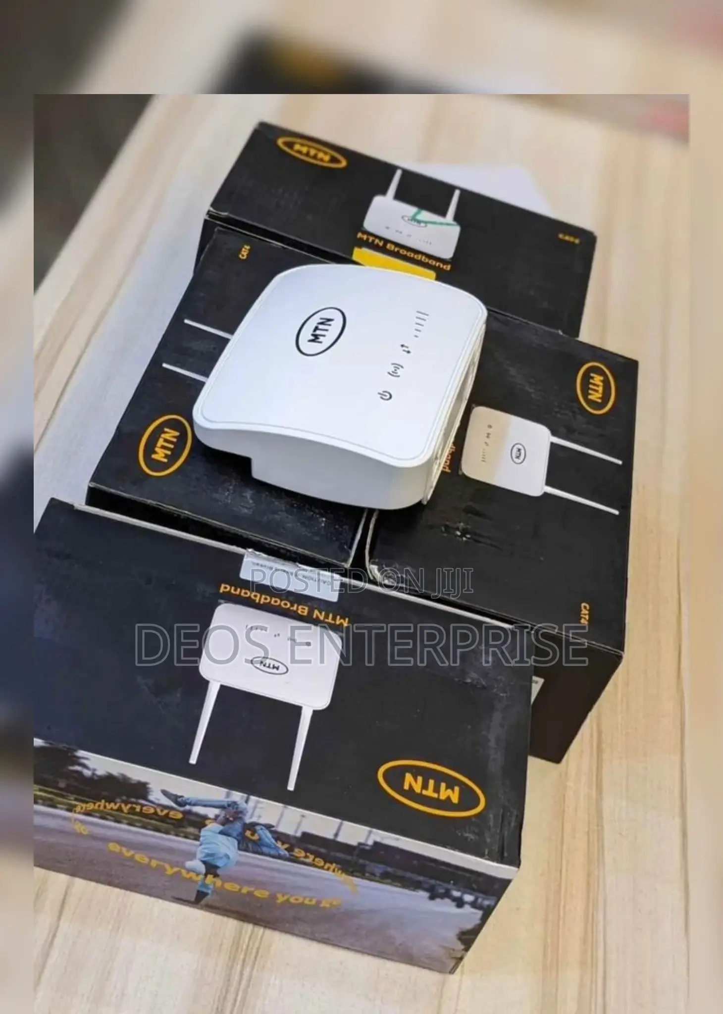 New MTN 4G Router With Powerbank