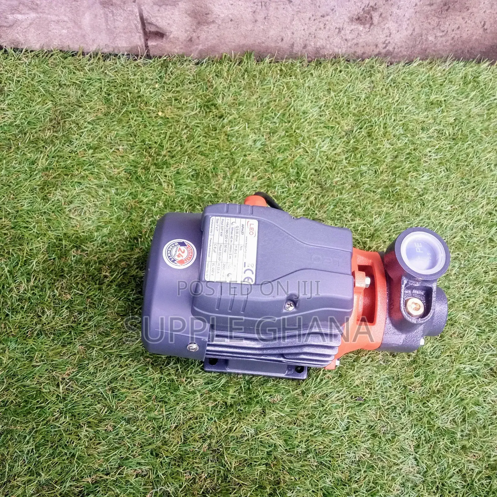 LEO 0.5hp Stainless Steel Jet Pump APM37 Peripheral Pump 0.5
