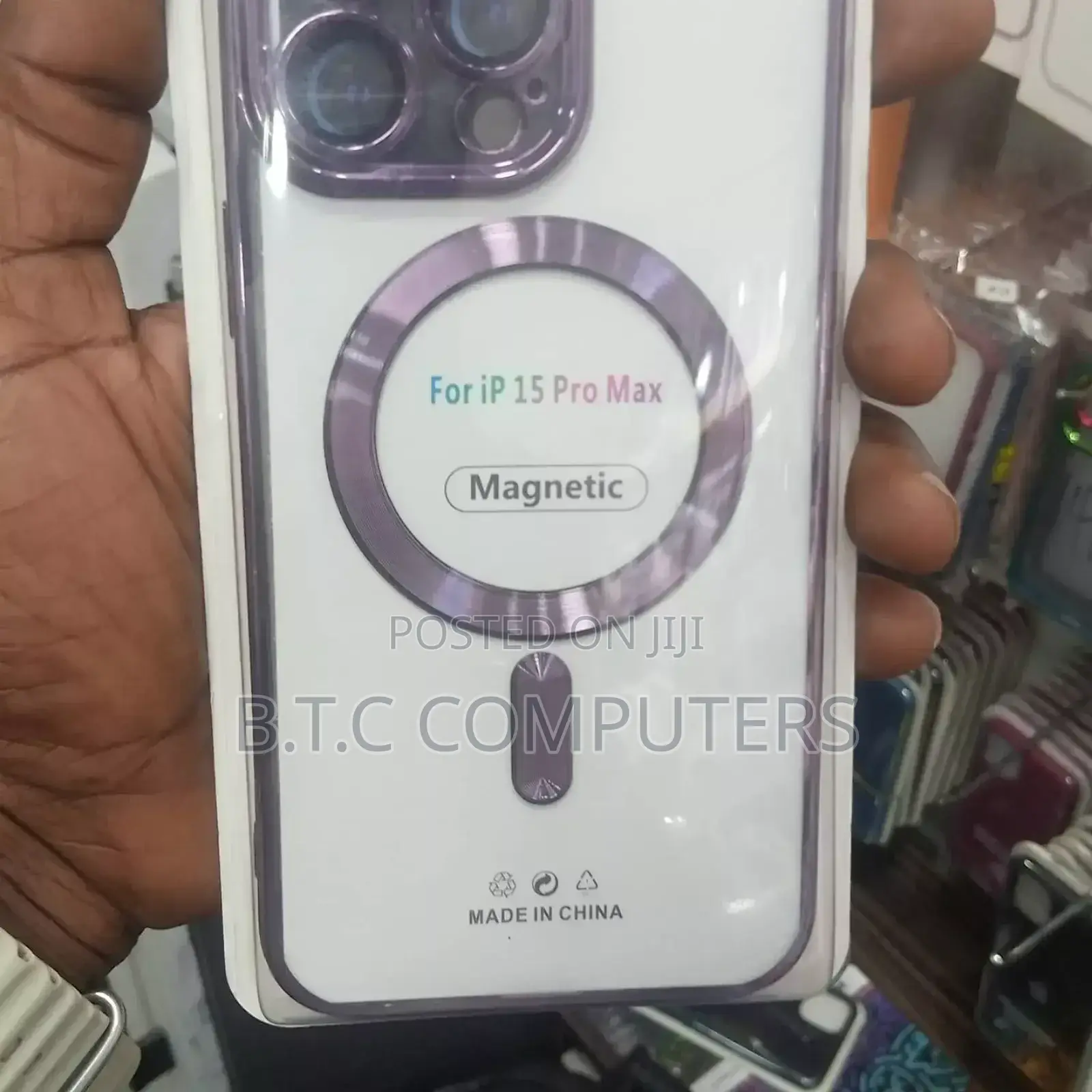 For IP 15 PRO Max Pouch Magnetic