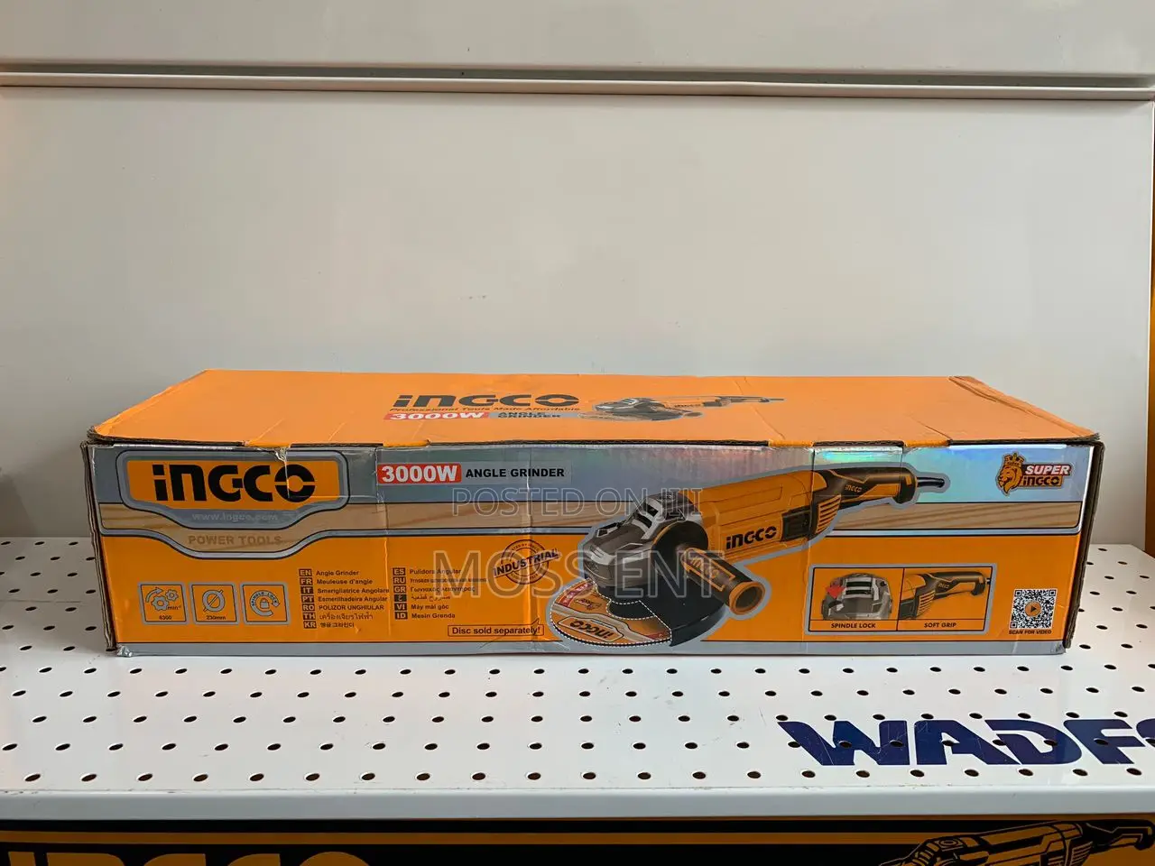 Ingoc Angle Grinder 3000w + Accessories - Ag30008