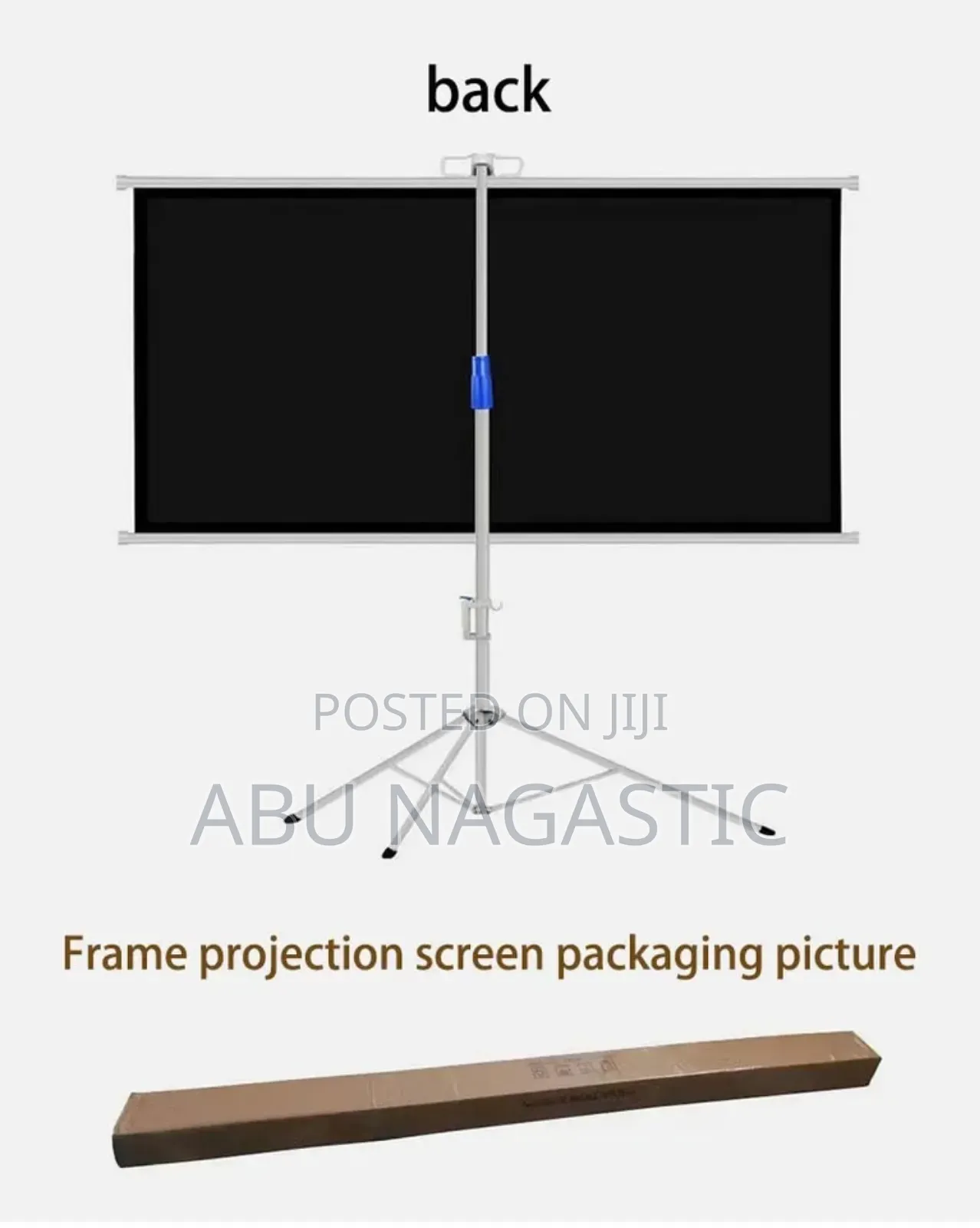 Tripod Projector Screen 143x143