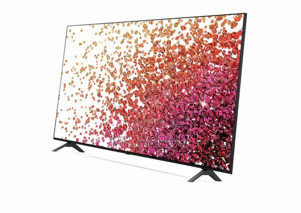 Sleek LG 50nano75 50 Inch Nanocell HDR Smart Tv.