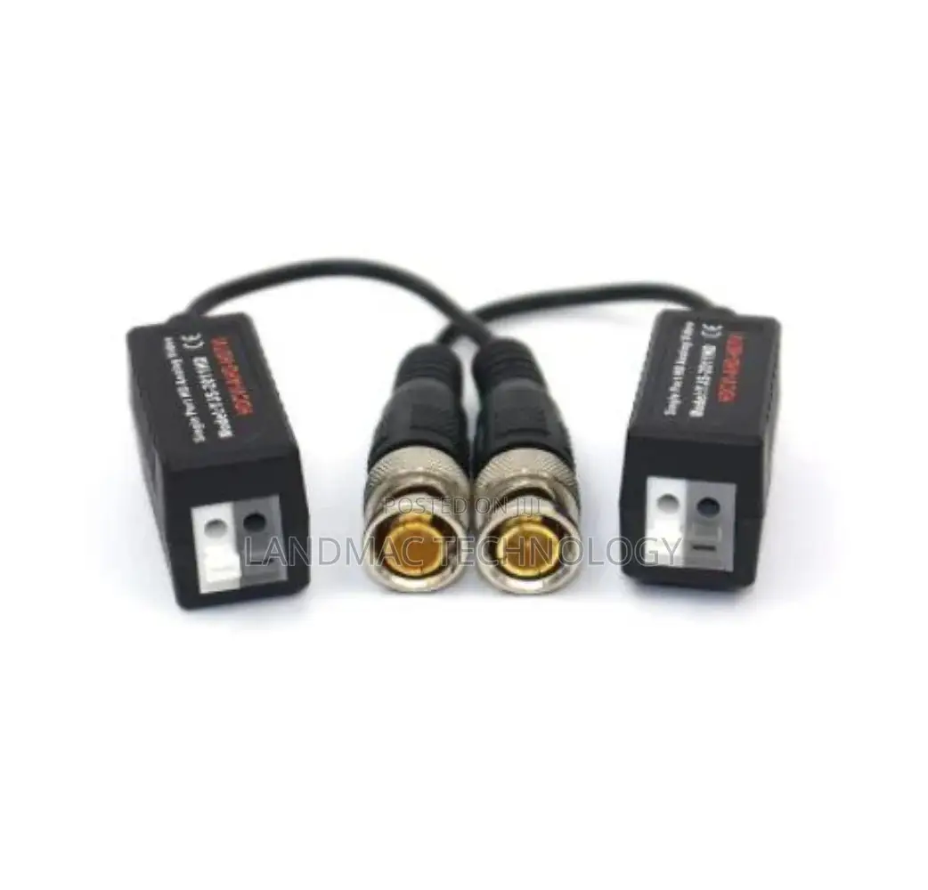 Single Port HD Analog Video Passive UTP Balun