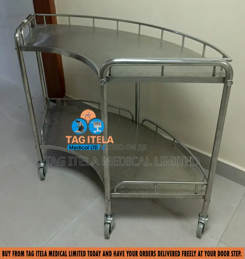 Medicine Trolley (Half Moon)