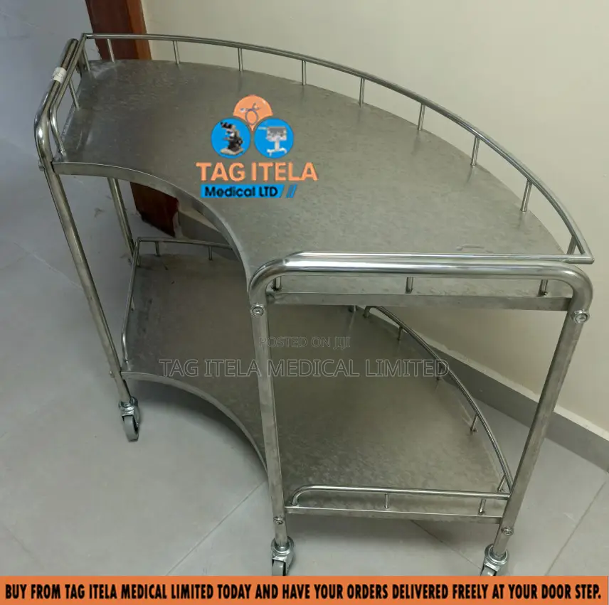Medicine Trolley (Half Moon)