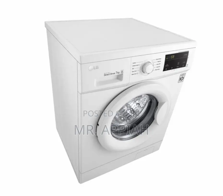 Quality LG 7kg Front Load WashingMachine FH2J3QDNGOP(White)